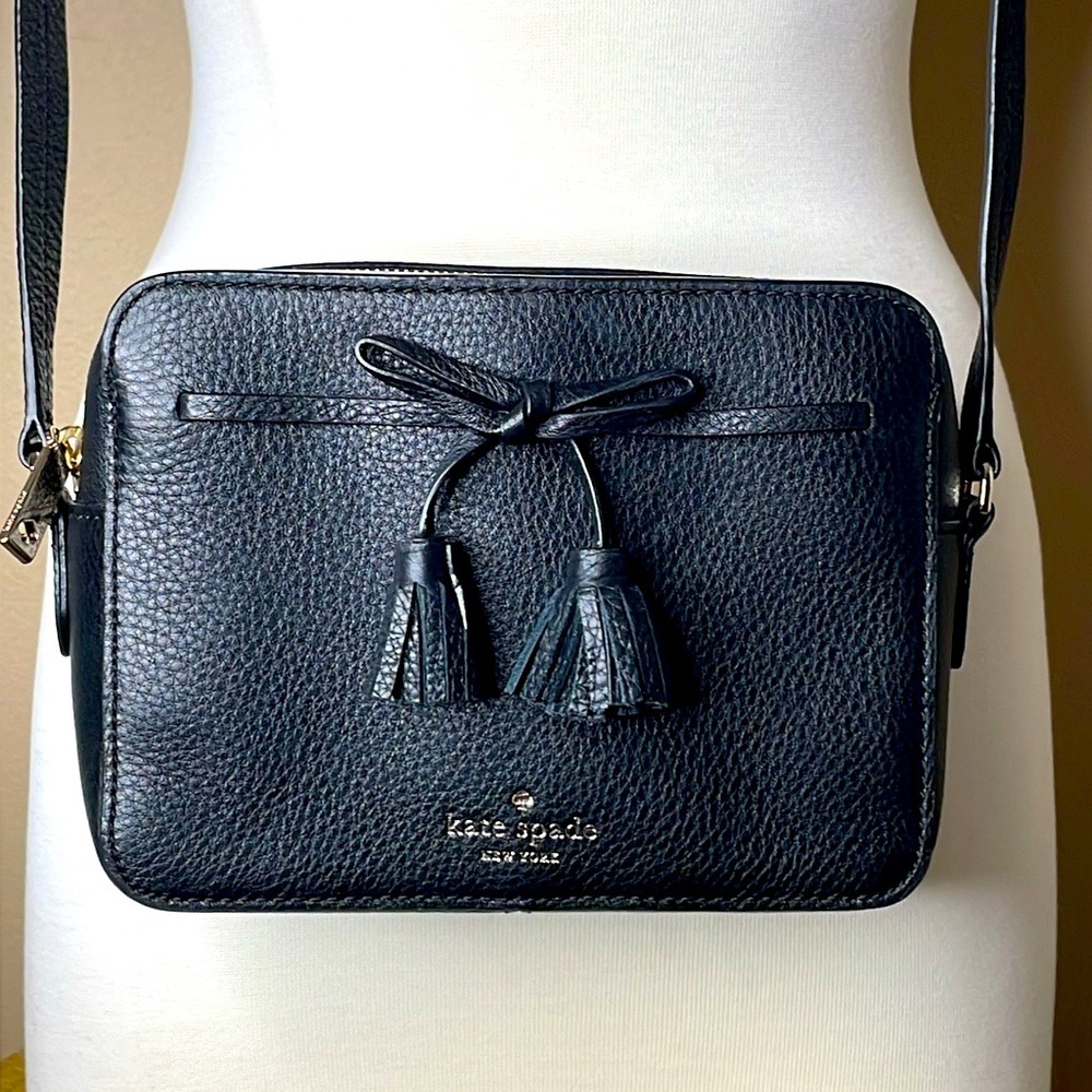 Kate Spade Hayes Street Arla Black Crossbody Purse